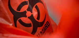 How to Safely & Properly Tie Red Biohazard Bags